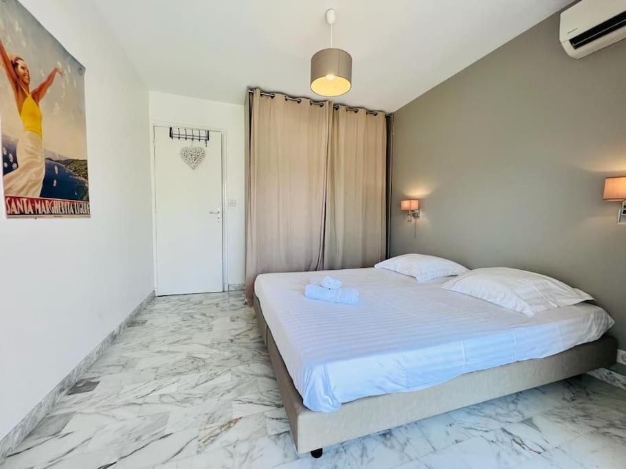 Le Pinede - Apt 4 Prs- Parking - Clim - 500M Plages Антіб Екстер'єр фото